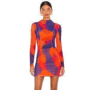 h:ours Amethyst Mini Dress - Size L